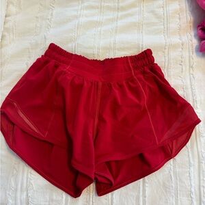 Red Lululemon Hotty Hots